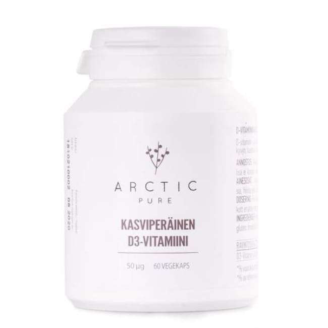 Arctic Pure Plant-Based Vitamin D3 50 mcg