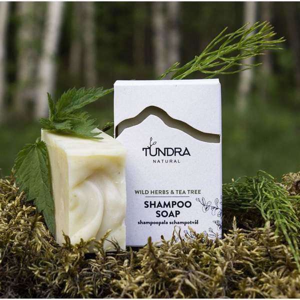 Tundra Natural Shampoo Soap Wild Herbs & Tea Tree