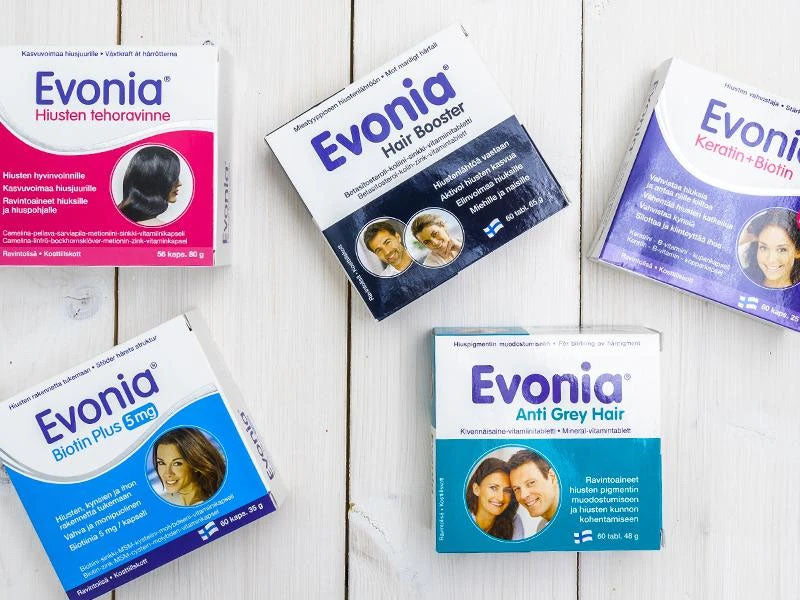 Die Evonia-Haarpflegeprodukte sind für das Wohlbefinden Ihres Haares bestimmt