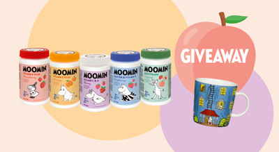 Gewinne eine Mumin-Tasse und ein Vitamin-Geschenkpaket!