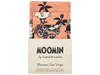 Die Gustaf & Linnea Moomin Bienenwachs-Lebensmittelpackung ist ein Set aus drei pfirsichfarbenen, wiederverwendbaren Packungen mit schwarzen Mumin- und Blumenillustrationen, verpackt in einer Papphülle mit der Aufschrift MOOMIN von Gustaf & Linnea.