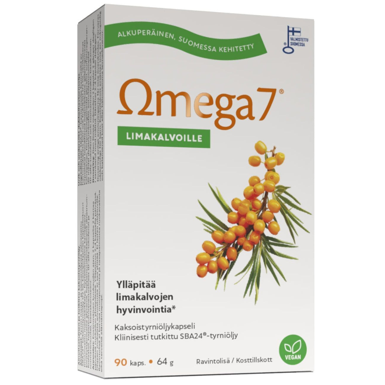 Omega7 SBA® Sea Buckthorn Oil Capsule