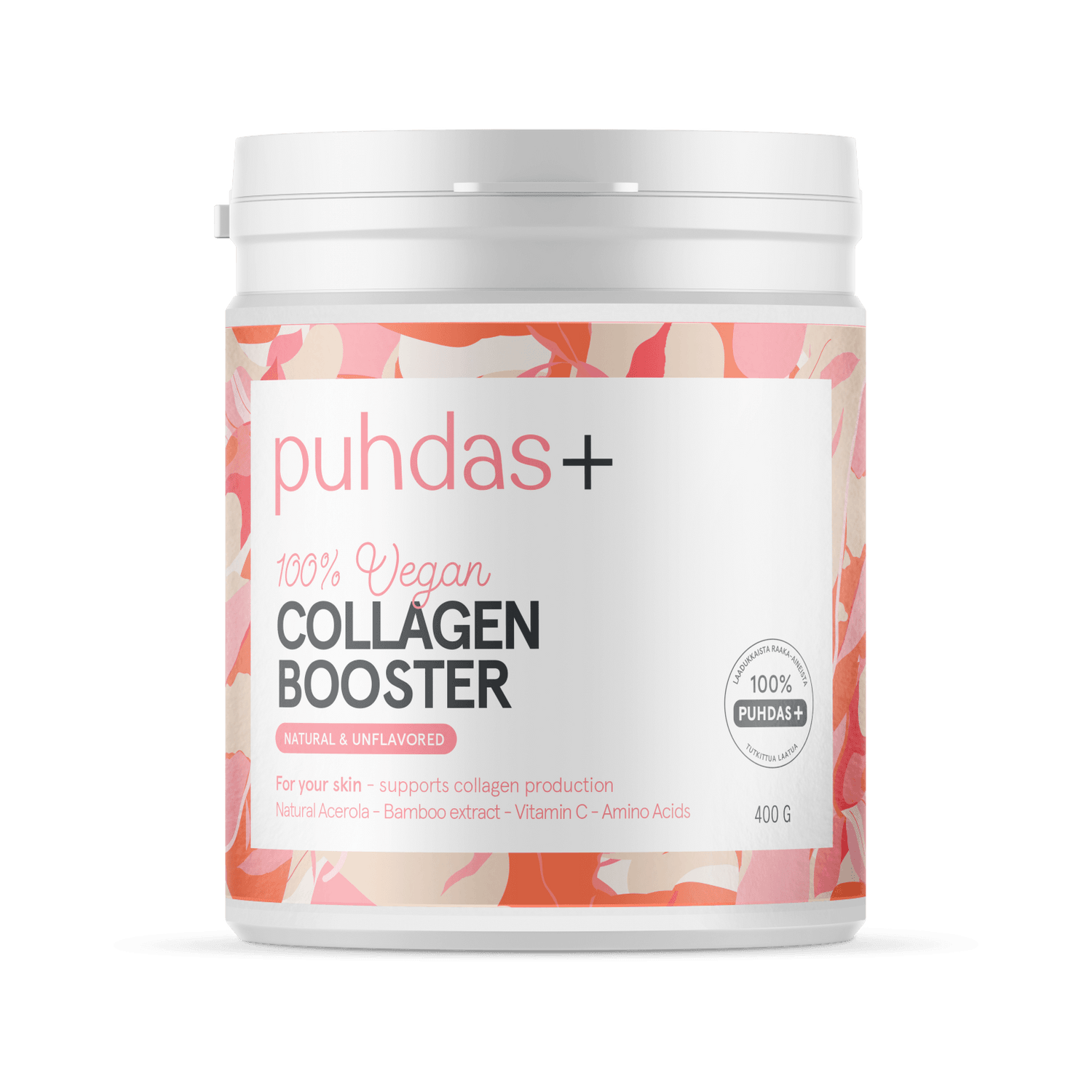 Puhdas+ Collagen Booster 100 % Vegan Natürlich